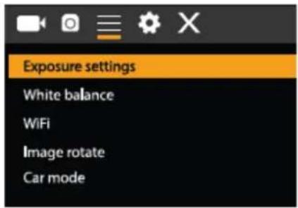 SALORA ACE700 - Menu configuration système - 1