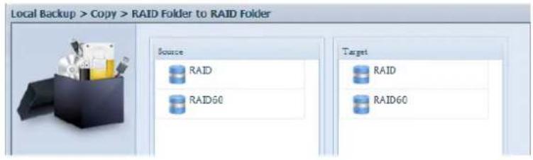 Thecus Thecus N12850 - Import (Importation) : En cliquant sur "Import" (Importer), l'écran ci-dessous s'affichera. - 9