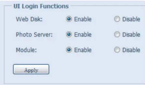 Thecus Thecus N12850 - UI Login Function (Fonction de connexion UI) - 1