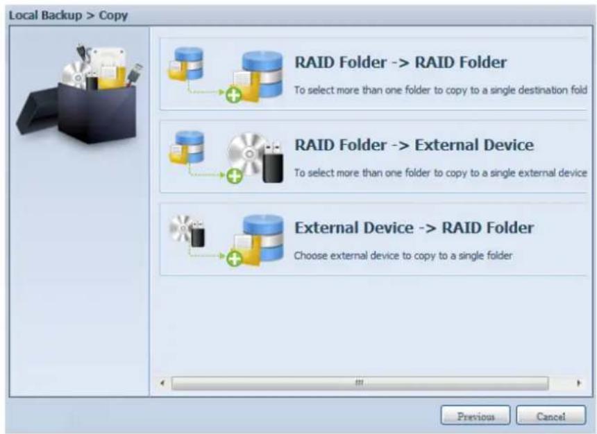 Thecus Thecus N12850 - Import (Importation) : En cliquant sur "Import" (Importer), l'écran ci-dessous s'affichera. - 8