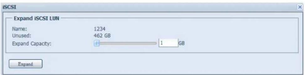 Thecus Thecus N12850 - Modifier un volume iSCSI - 4