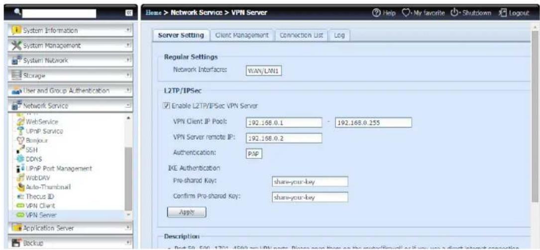 Thecus Thecus N12850 - Serveur VPN - 1