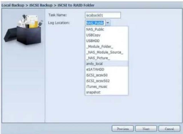 Thecus Thecus N12850 - Import (Importation) : En cliquant sur "Import" (Importer), l'écran ci-dessous s'affichera. - 27