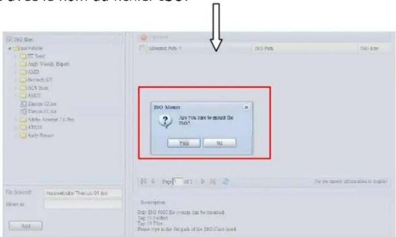 Thecus Thecus N12850 - Ajouter un fichier ISO - 3