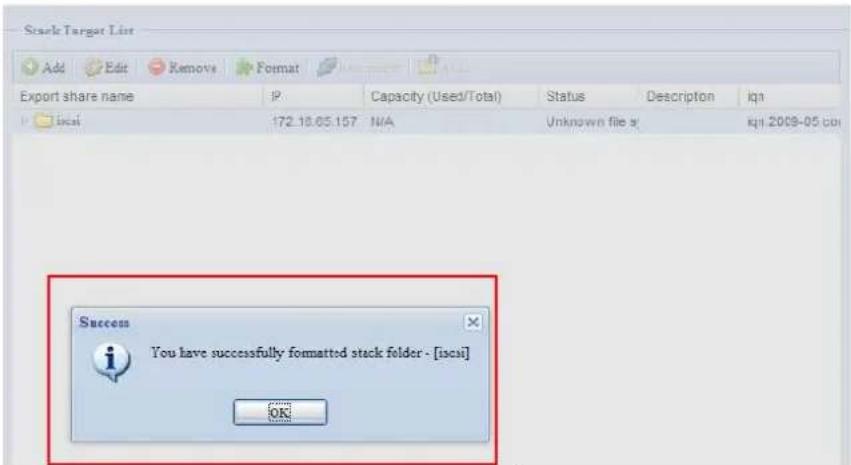 Thecus Thecus N12850 - Activer une cible empilable - 2