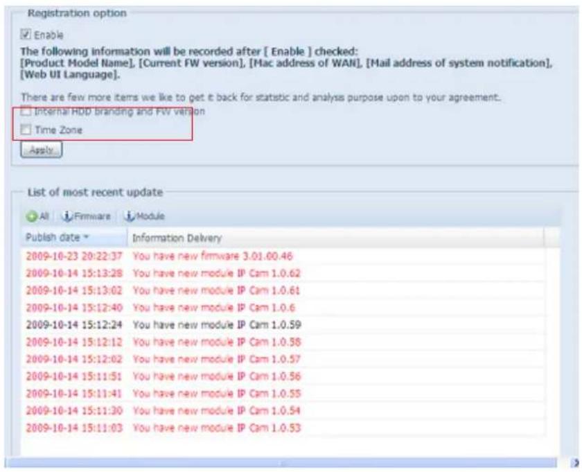 Thecus Thecus N12850 - Enregistrement en ligne - 2
