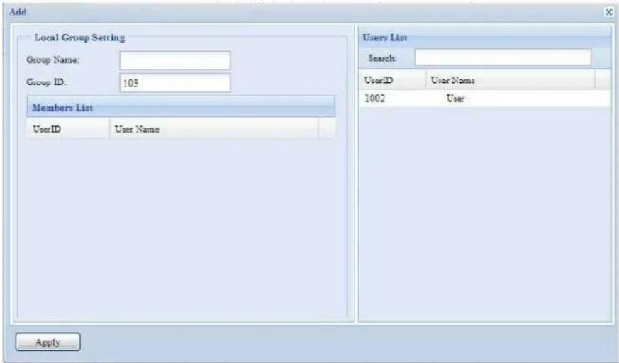 Thecus Thecus N12850 - Ajouter des groupes - 1