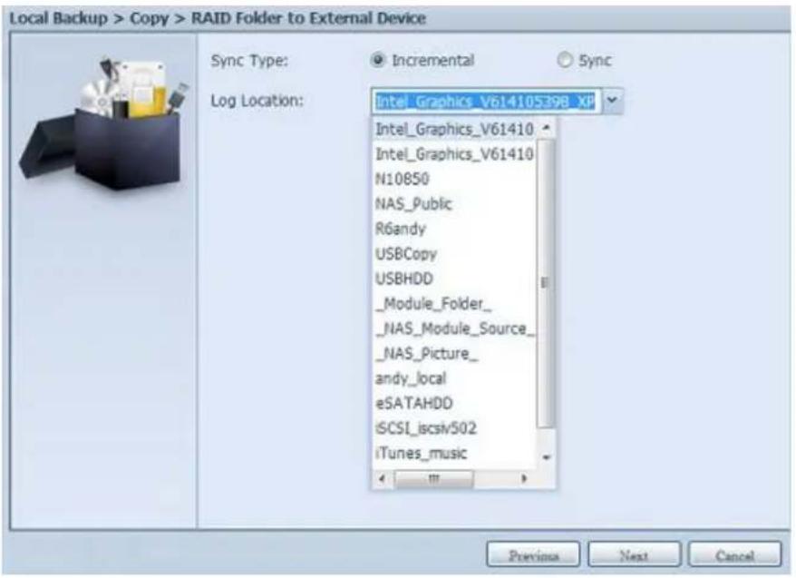 Thecus Thecus N12850 - Import (Importation) : En cliquant sur "Import" (Importer), l'écran ci-dessous s'affichera. - 14