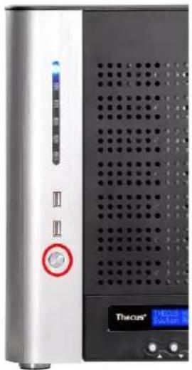 Thecus Thecus N12850 - Branchement des câ bles - 10