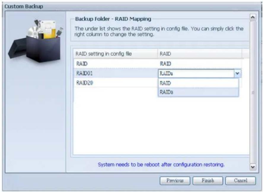 Thecus Thecus N12850 - Restore NAS Configuration (Restaurer la configuration NAS) - 6