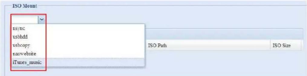 Thecus Thecus N12850 - Ajouter un fichier ISO - 1