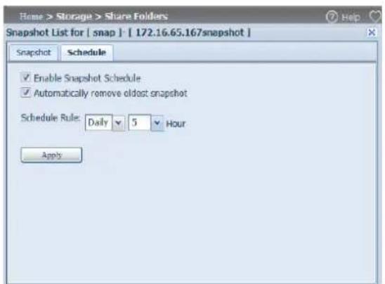 Thecus Thecus N12850 - Cré er un "Snapshot" - 3