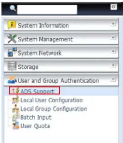 Thecus Thecus N12850 - Authentication des utilisateurs et des groupes - 1