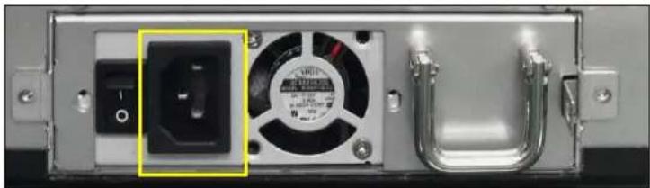 Thecus Thecus N12850 - Branchement des câ bles - 4