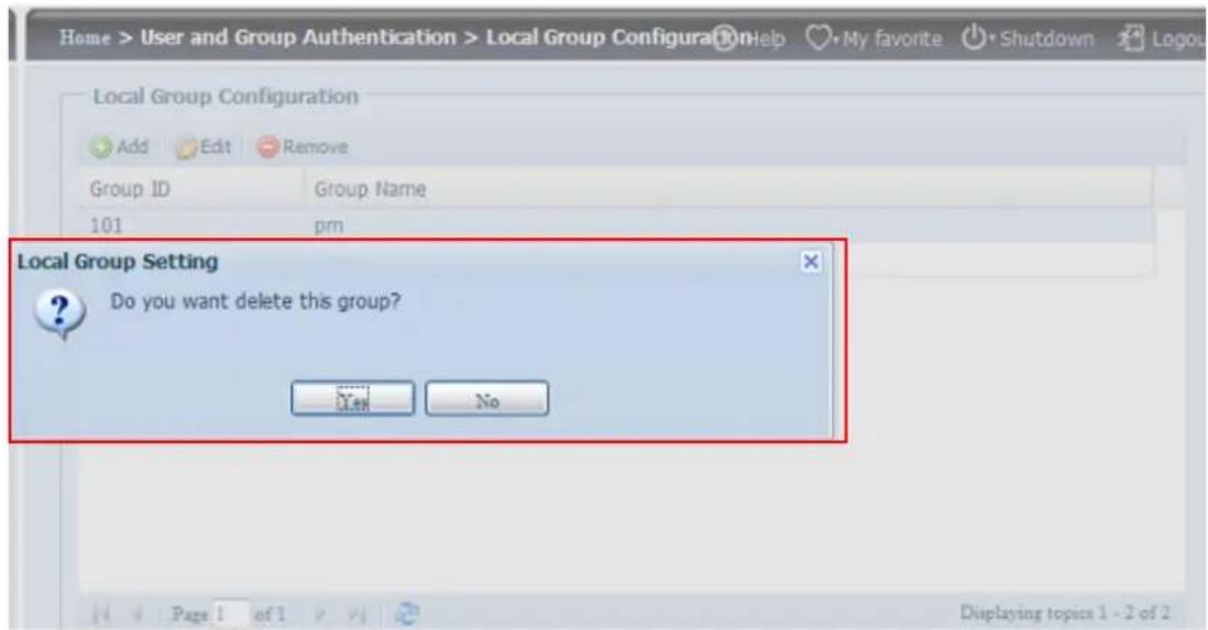 Thecus Thecus N12850 - Ajouter des groupes - 3