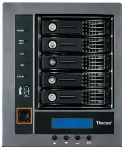 Thecus Thecus N12850 - Branchement des câ bles - 9