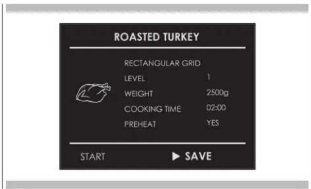 BORETTI BPZN60IX - Een gespersonaliseerd recept opslaan: - 3