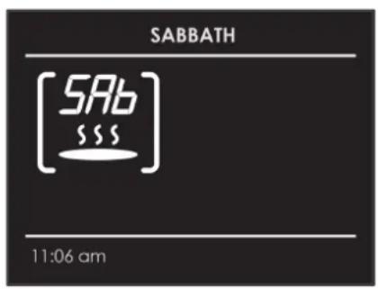 BORETTI BPZN60IX - NL 17 - Sabbat Mode Instructies (op sommige modellen) - 1