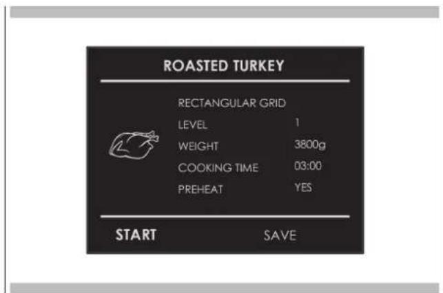 BORETTI BPZN60IX - Select an already-set recipe: - 1