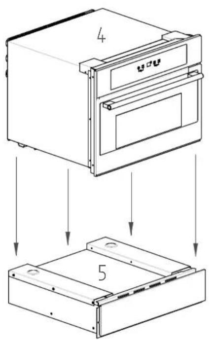 BORETTI BPWKN45ZWGLL - (Encastrement dans un meuble de la cuisine) - 13