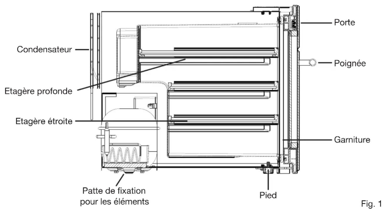 BORETTI BPWKN45ZWGLL - (Encastrement dans un meuble de la cuisine) - 3