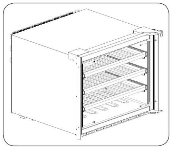 BORETTI BPWKN45ZWGLL - SERIE EMPOTRADO DE COLUMNA (Empotrado en un mueble de la cucina) - 4