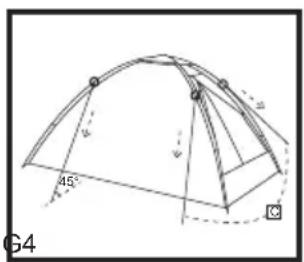 BESTWAY 68040 - Montage de la tente - 4