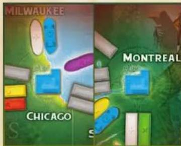 Days of Wonder Ticket to Ride Rails and Sails - PORTS - 4