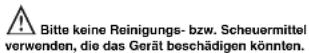 ZANKER ZKG 8428 - Reinigung der Innenteile - 1