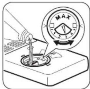ZANUSSI ZDF16021WA - Filling the rinse aid dispenser - 3