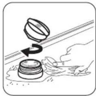 ZANUSSI ZDF16021WA - Filling the salt container - 4
