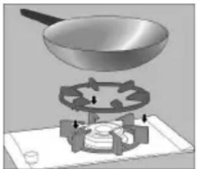 SIEMENS ER 326BB90E - Aanvullend rooster wok - 1