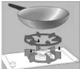 SIEMENS ER 326BB90E - Parrilla supletoria wok - 1
