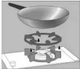 SIEMENS ER 326BB90E - Additional wok pan - 1
