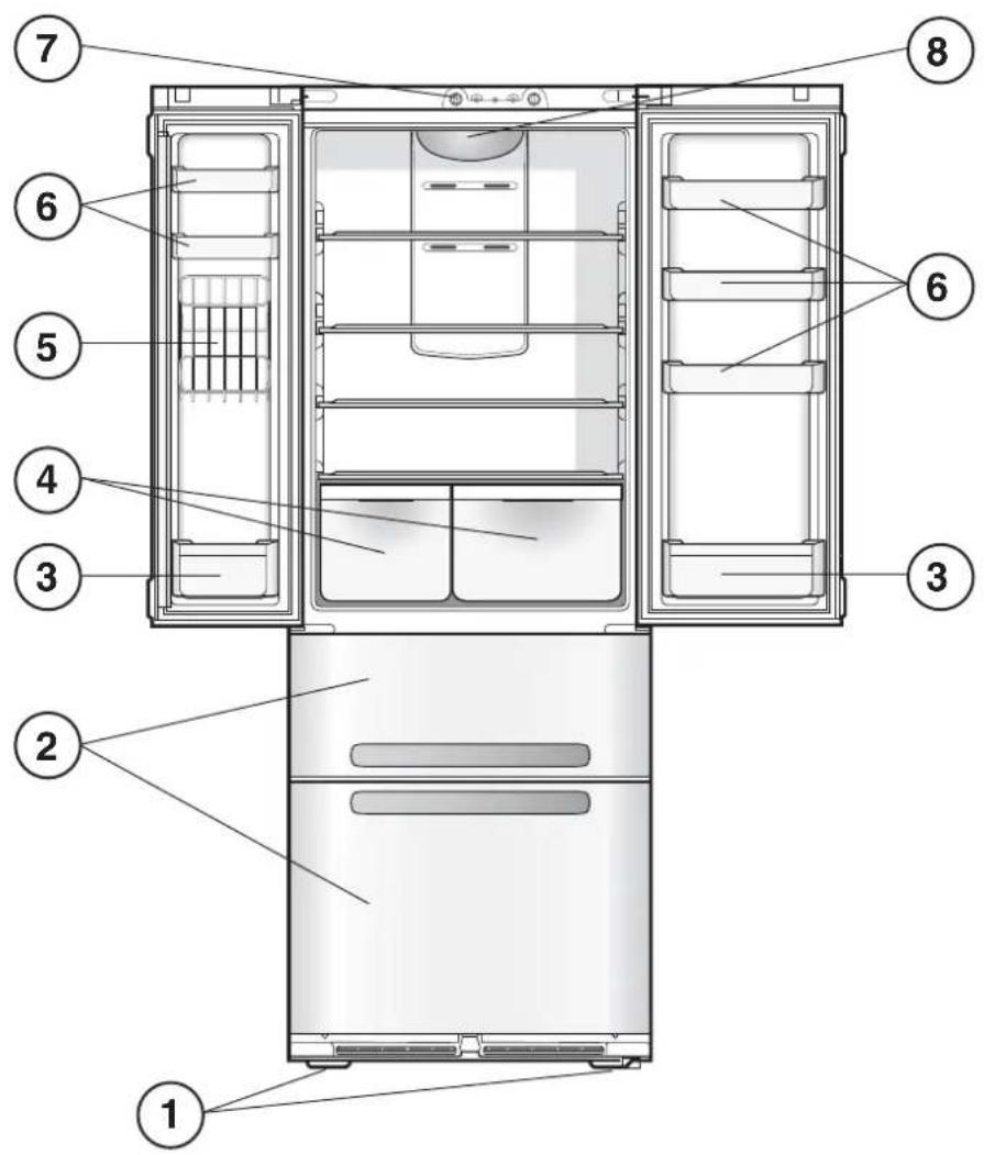 HOTPOINT-ARISTON 4DAAWHA - Visão geral - 1