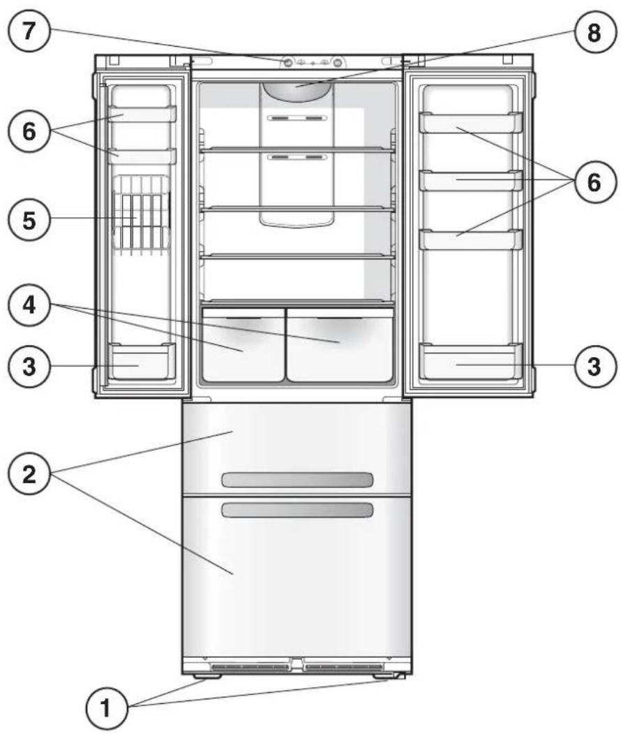 HOTPOINT-ARISTON 4DAAWHA - Overall view - 1