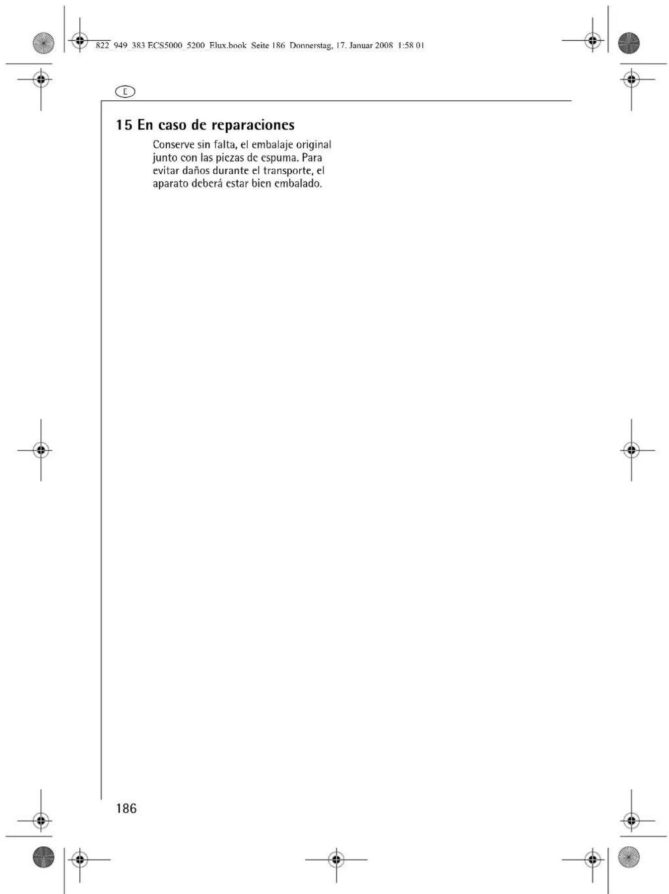 ELECTROLUX ECS5000 - Aparatos viejos - 1