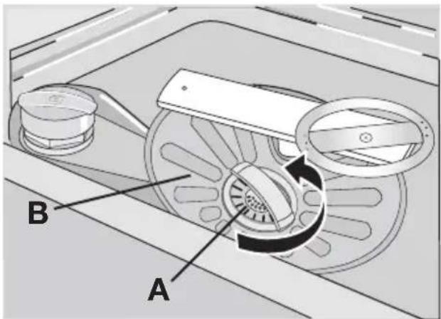 ELECTROLUX ESL63040 - Extracción y limpieza de los filtros - 1
