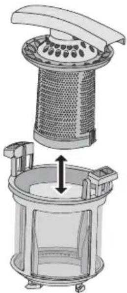 ELECTROLUX ESL63040 - Αφαίρεση και καθαρισμός των φίλτρων - 2