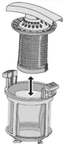 ELECTROLUX ESL63040 - Para retirar e limpar os filtros - 2