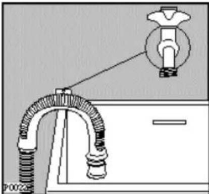 ELECTROLUX EWF14460 - Vidange de l'eau - 1