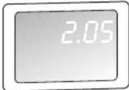 ELECTROLUX EWF14460 - Duur van het gekozen programme - 1