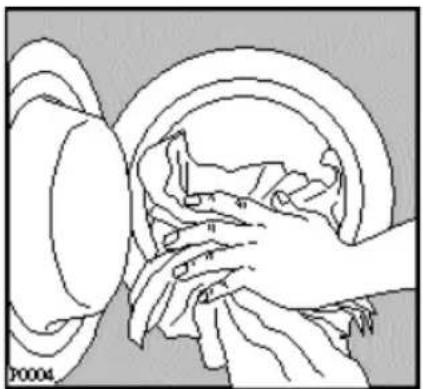 ELECTROLUX EWF14460 - Einlagen der Wäsche - 1