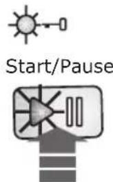 ELECTROLUX EWF14460 - Taste START/PAUSE - 1