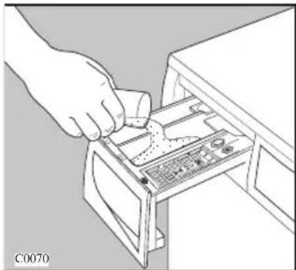 ELECTROLUX EWF14460 - Dosage de la lessive et de l'assouplissant - 1