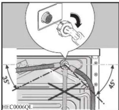 ELECTROLUX EWF14460 - Arrivée d'eau - 2