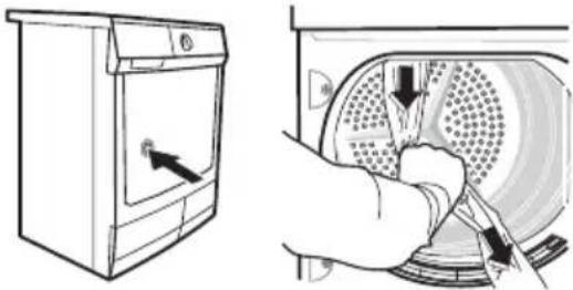 ELECTROLUX EDC68555W - Attention - 1