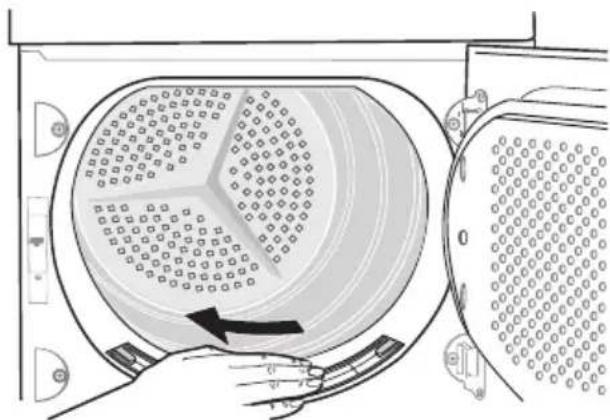 ELECTROLUX EDC68555W - Reinig de pluizenfilters - 2