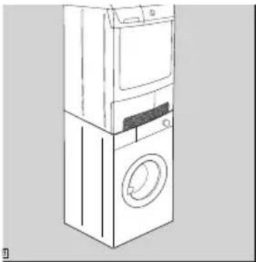 ELECTROLUX EDC66130 - Stacking kit - 1