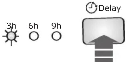 ELECTROLUX EDC66130 - Select the Delay Start - 1